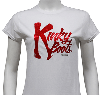Kinky Boots the Broadway Musical - Ladies White Glitter Logo T-Shirt 